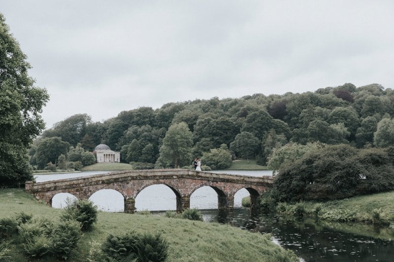 stourhead wedding bridge