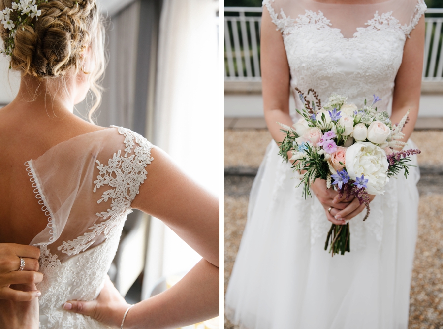 bride getting ready