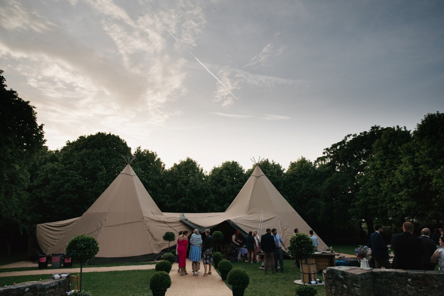 guernsey wedding tipi