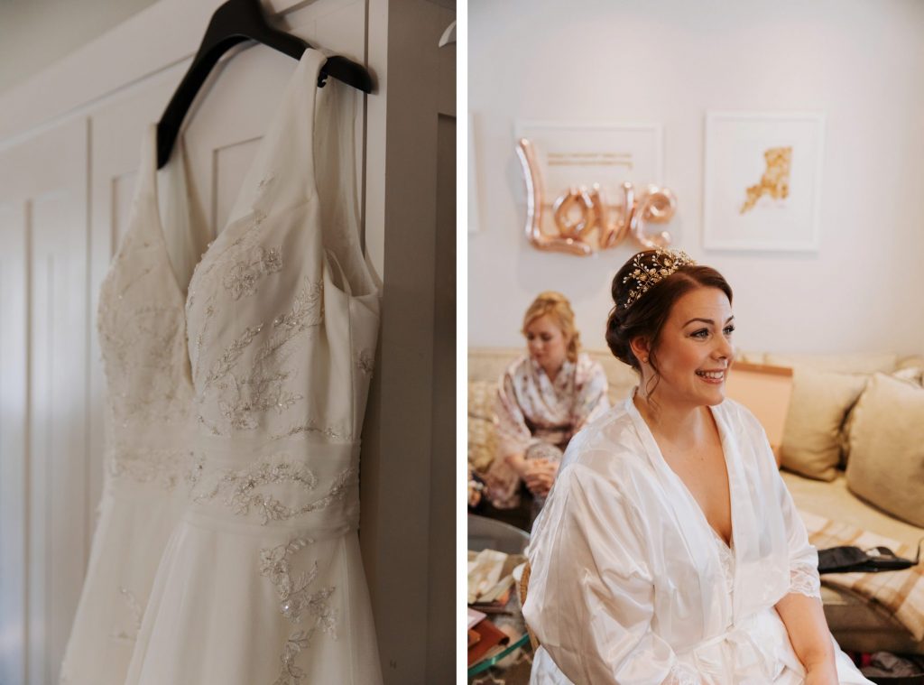bride getting ready