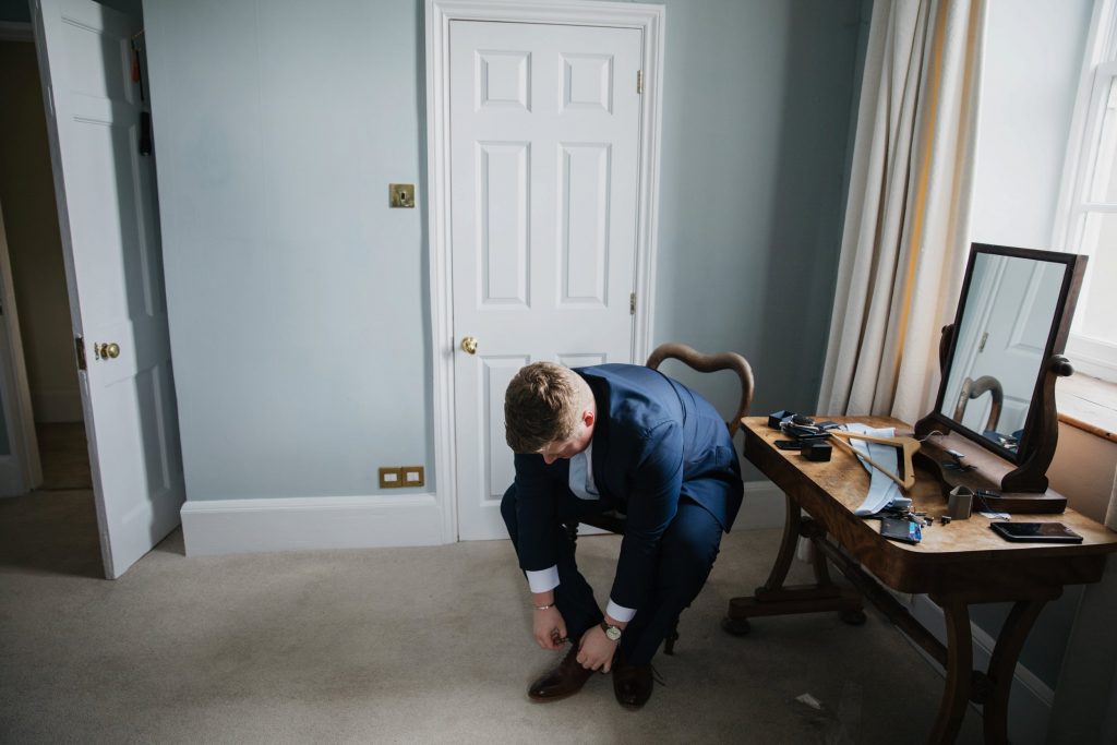 groom getting married