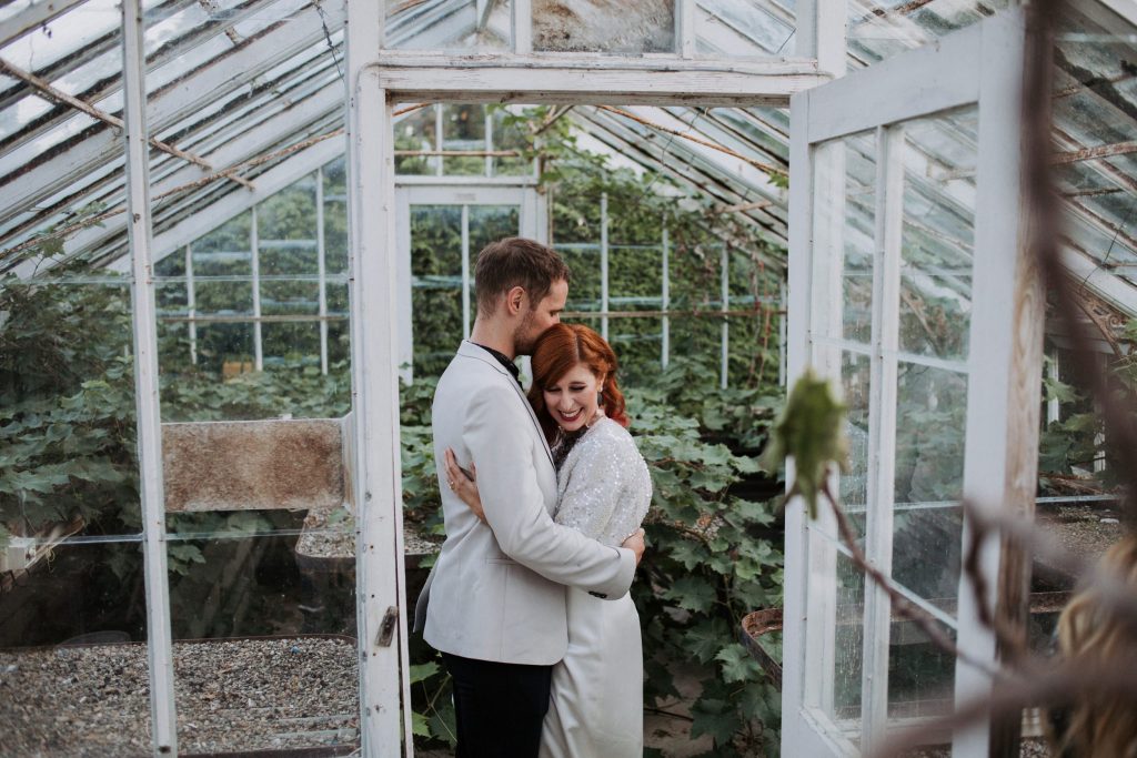 greenhouse wedding