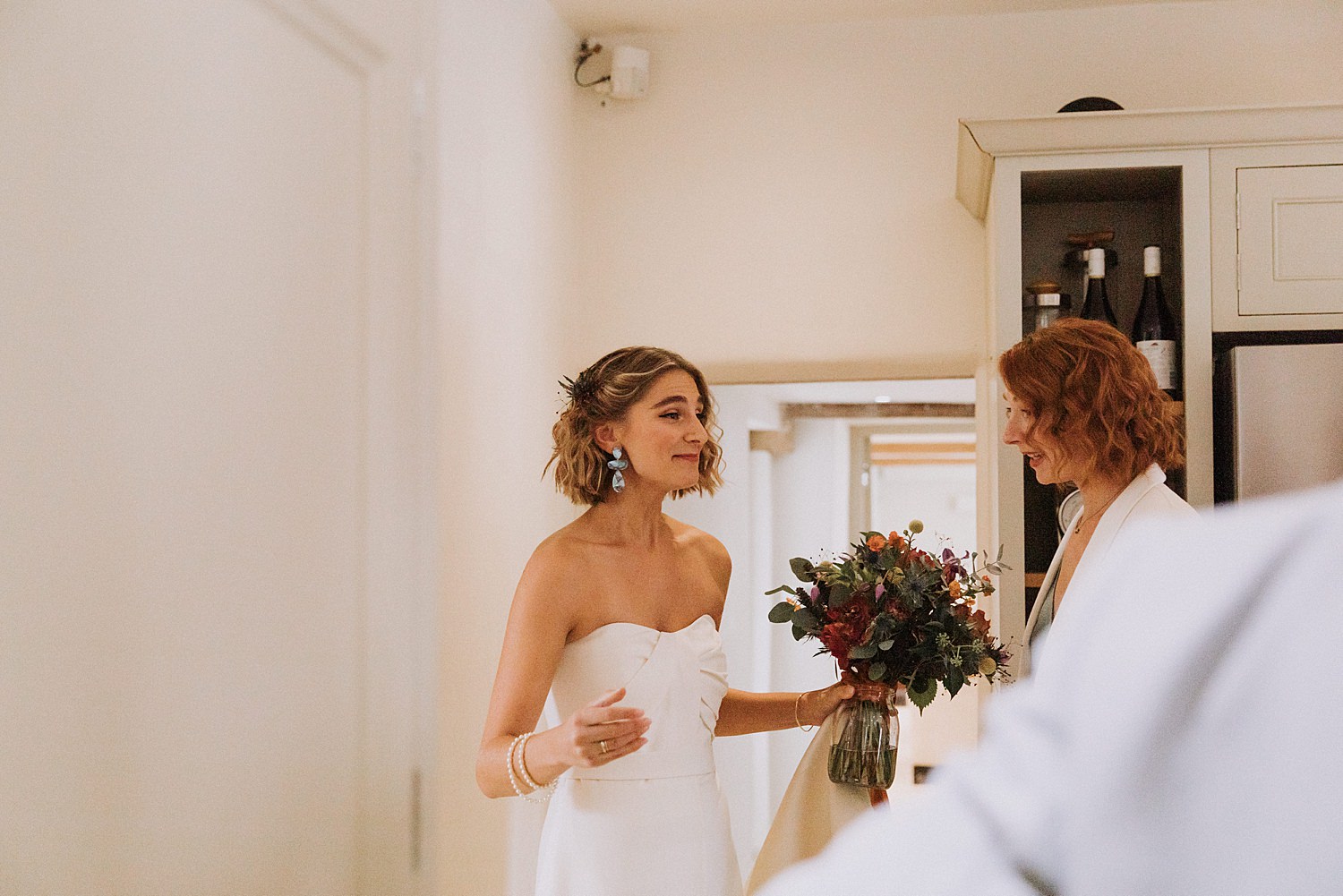 happy bride
