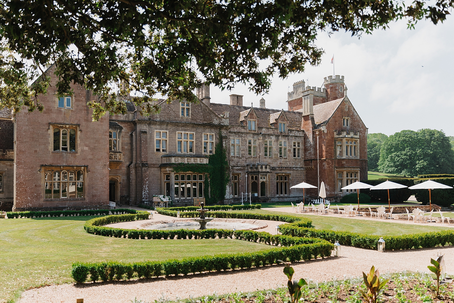 St Audries Park wedding