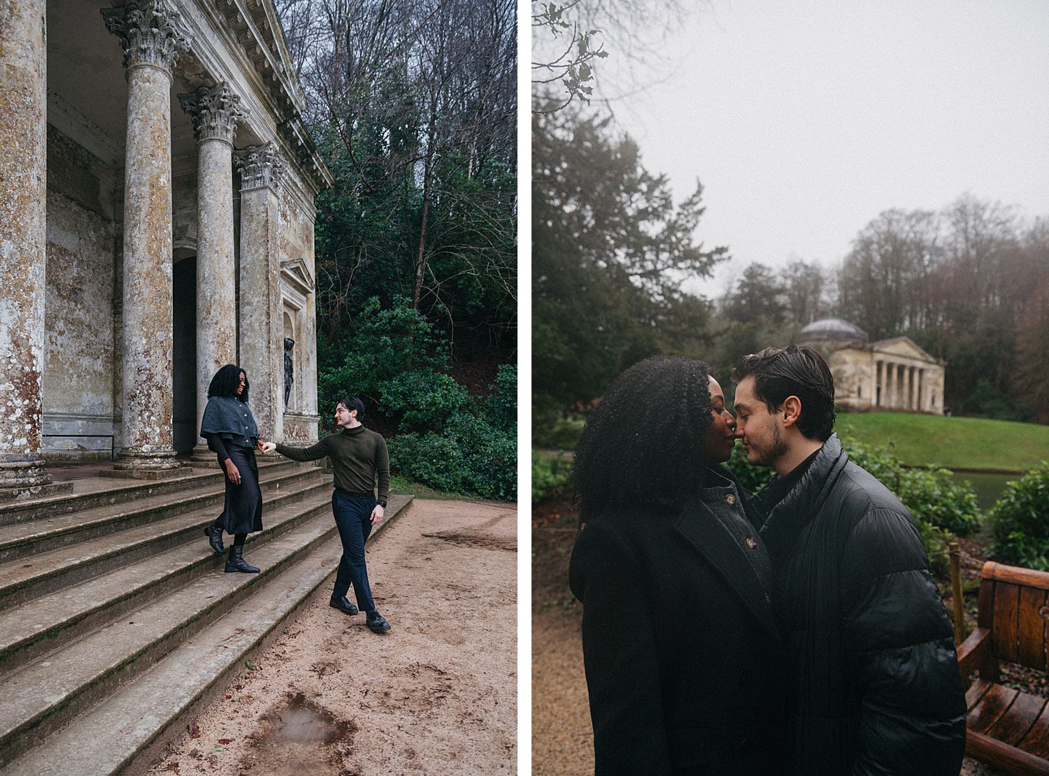 Stourhead couple shoot