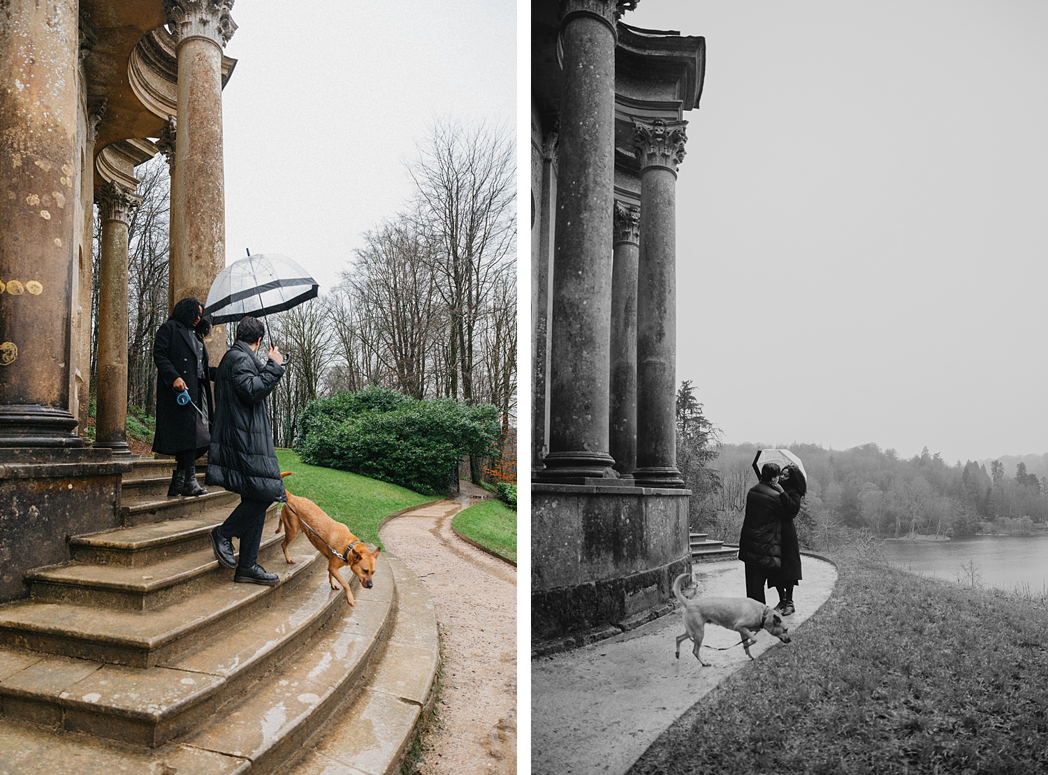 Stourhead couple shoot