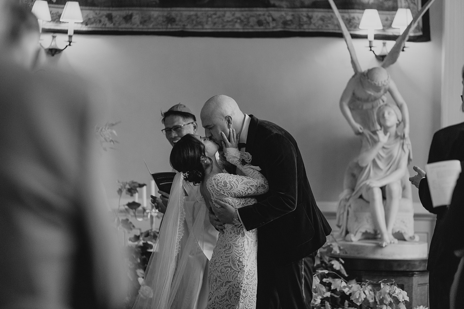 Winter Elmore Court Wedding