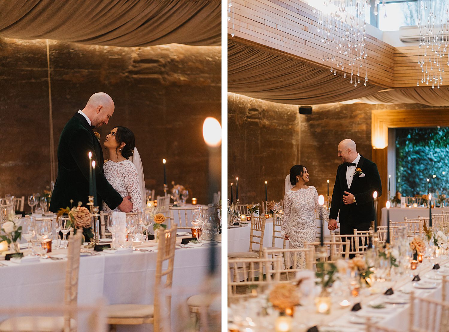 Winter Elmore Court Wedding