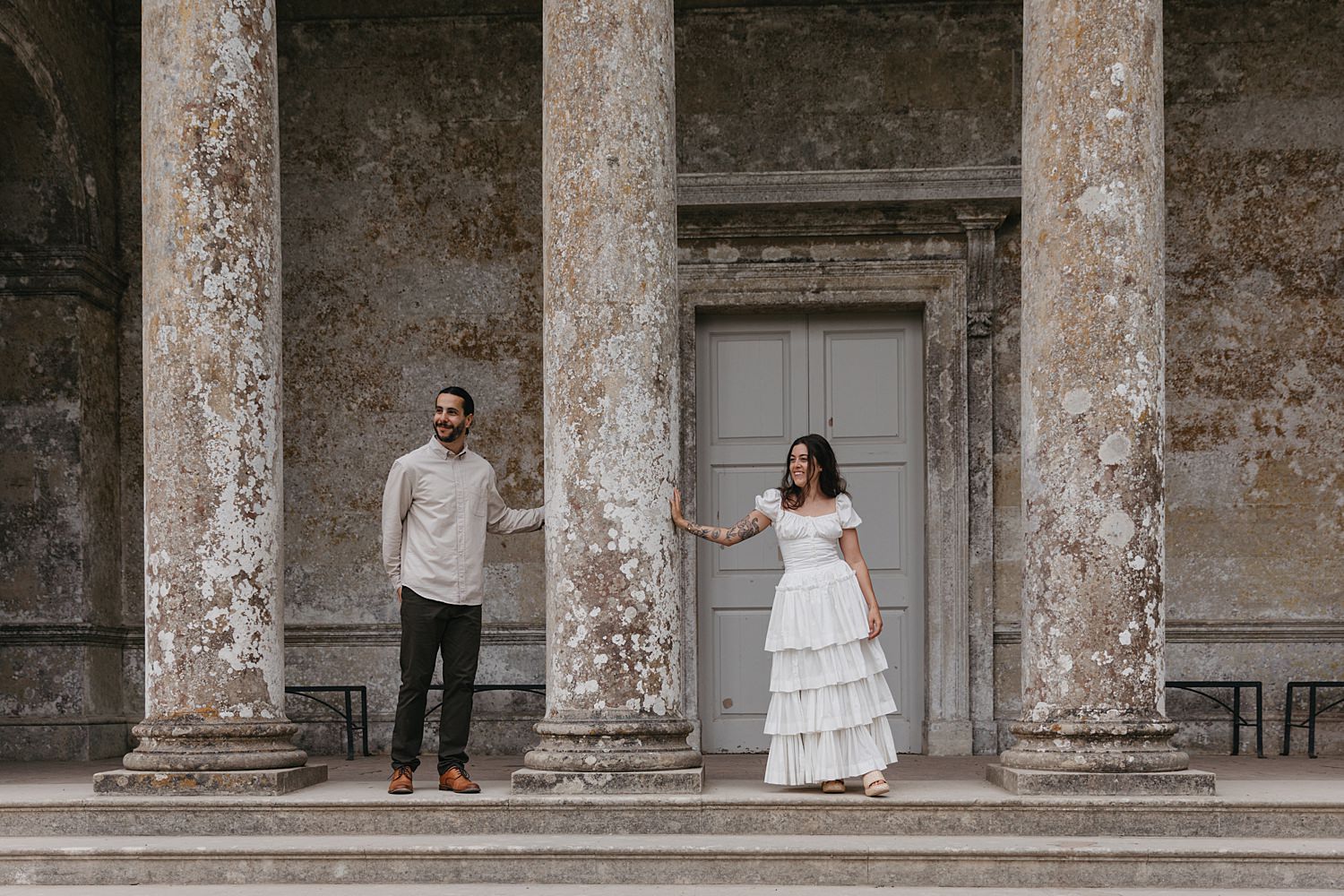 romantic proposal stourhead