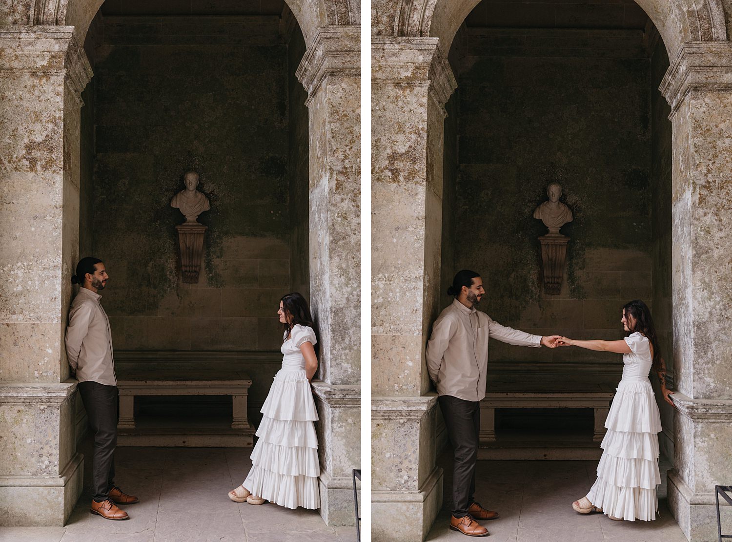 romantic proposal stourhead