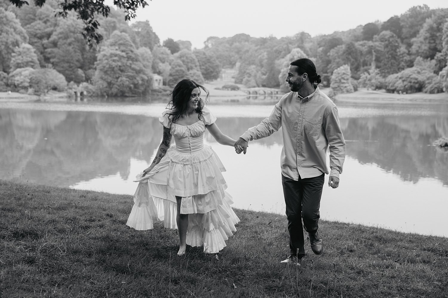 romantic proposal stourhead