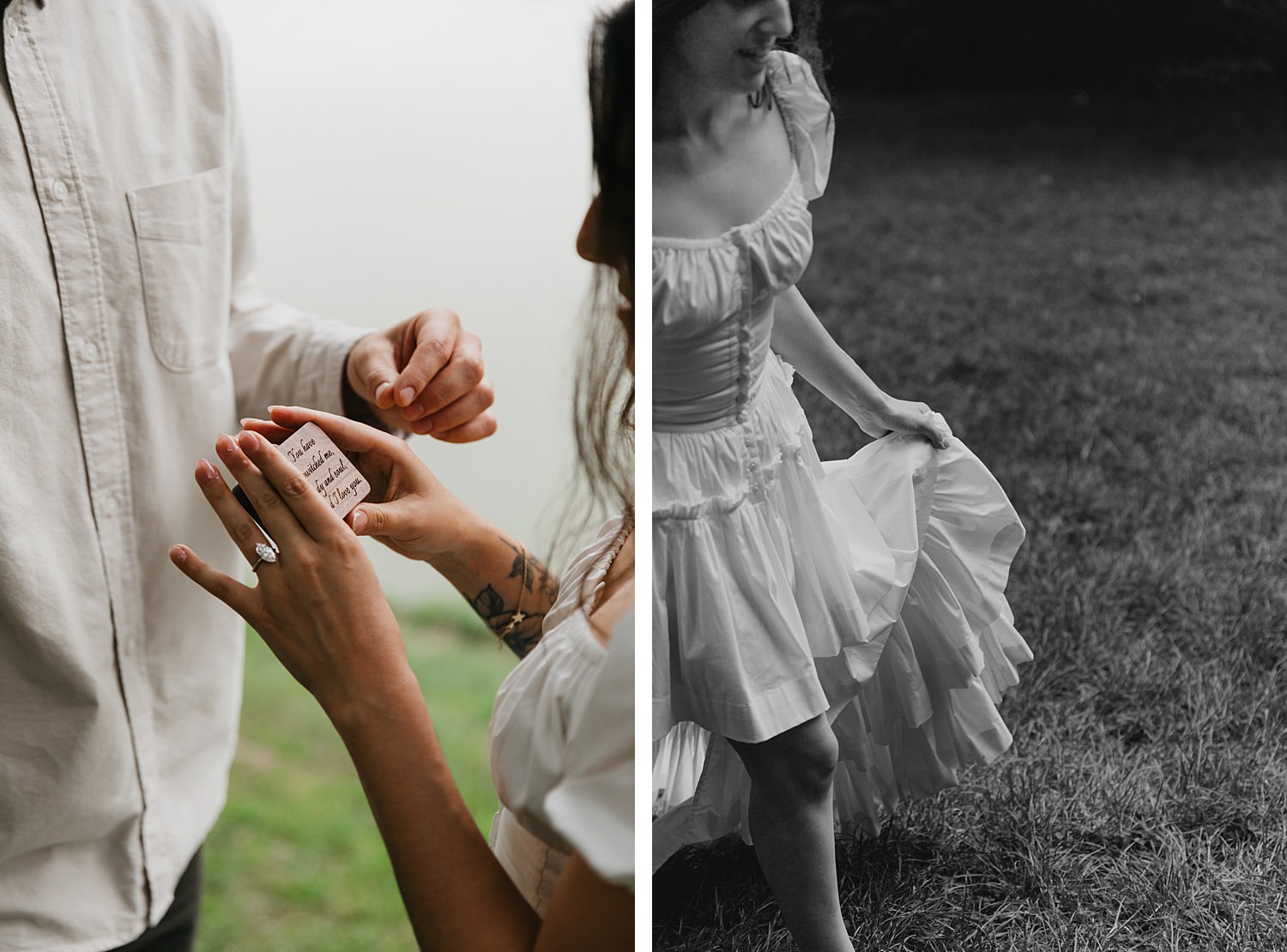 romantic proposal stourhead