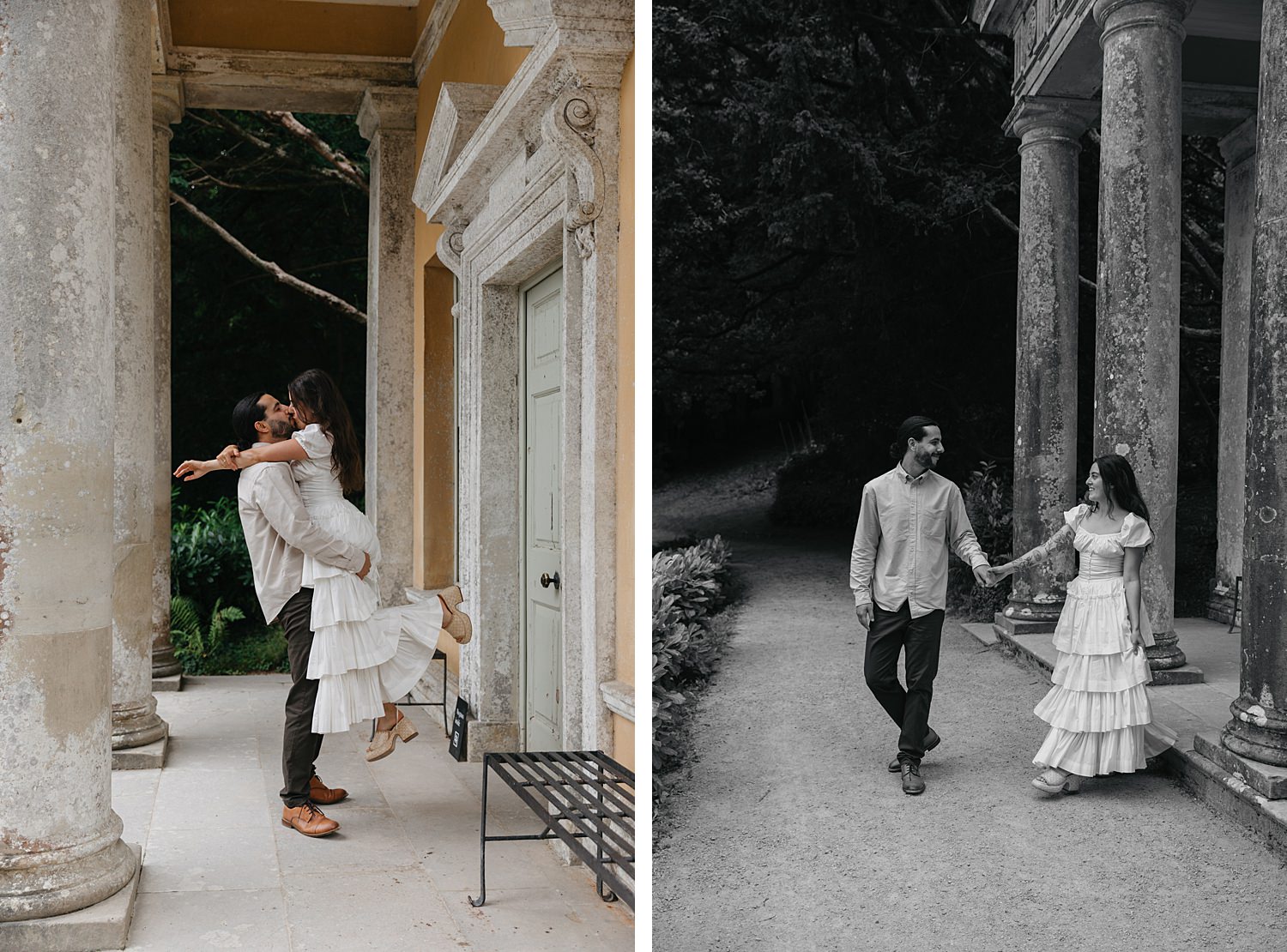 romantic proposal stourhead