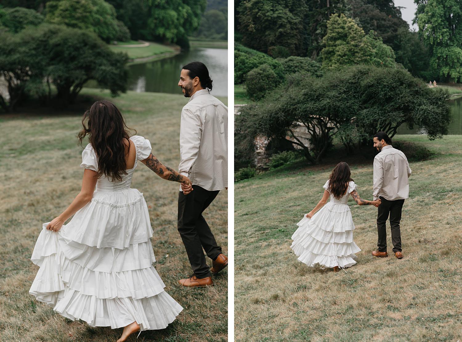 romantic proposal stourhead