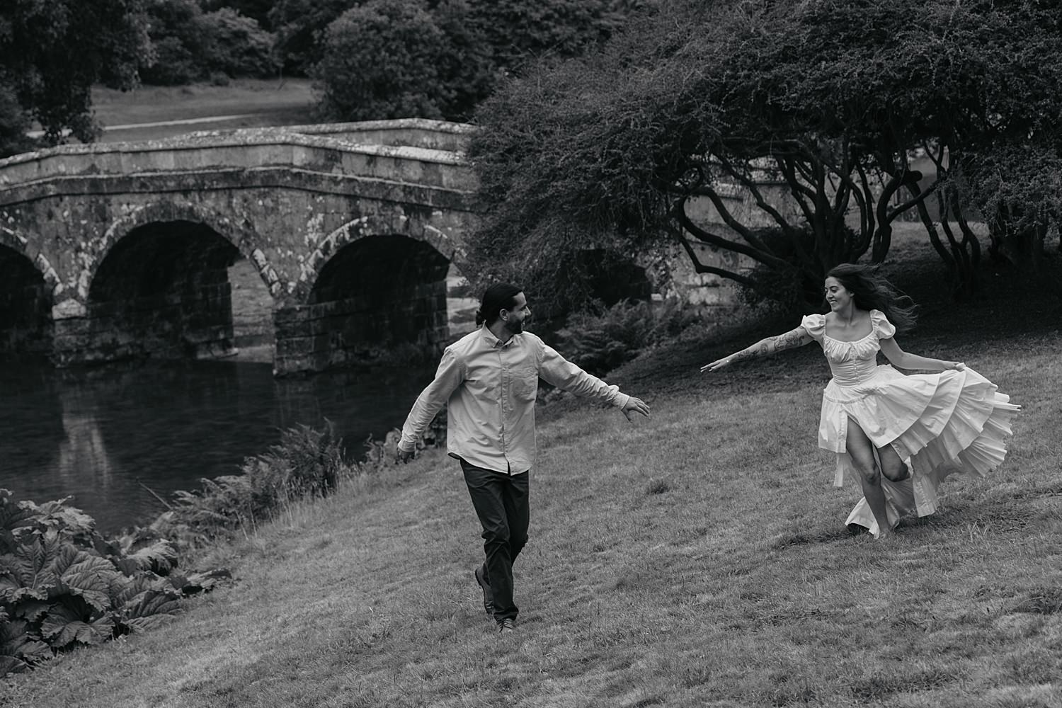 romantic proposal stourhead