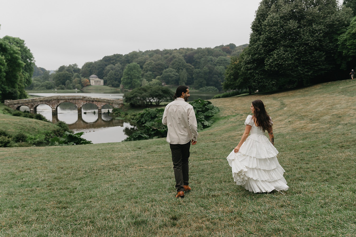 romantic proposal stourhead