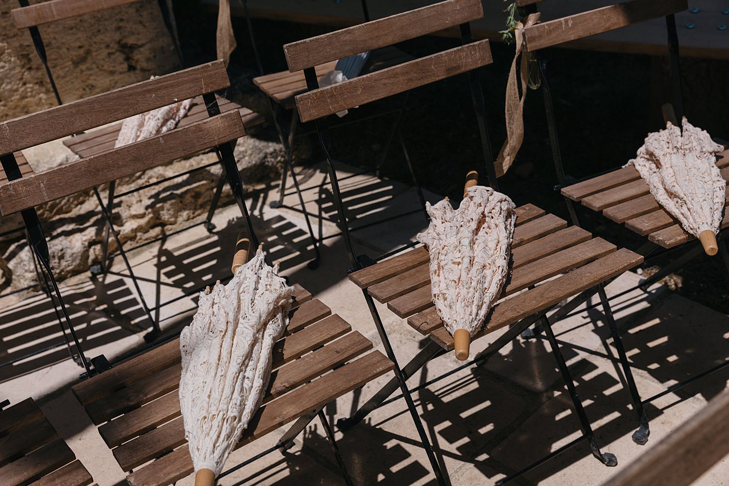 umbrellas in the sun