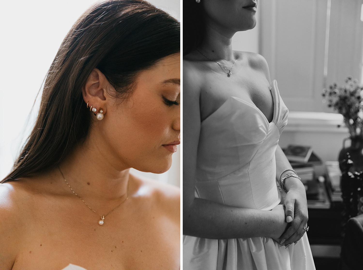 bridal details photos in Château de Thauvenay wedding